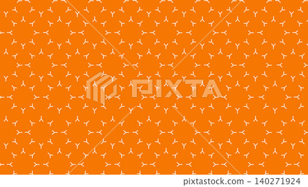 Orange Minimal Triangles Background Orange Minimal Triangles Background 140271924
