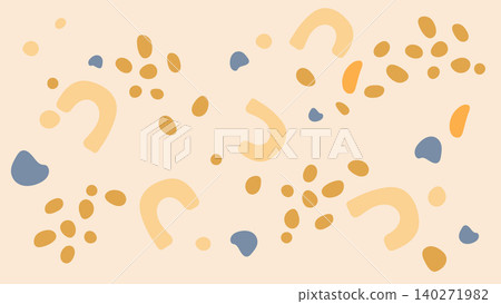 Playful Pastel Shapes Background Playful Pastel Shapes Background 140271982