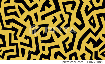 Contrast Geometric Pattern Background 140272088