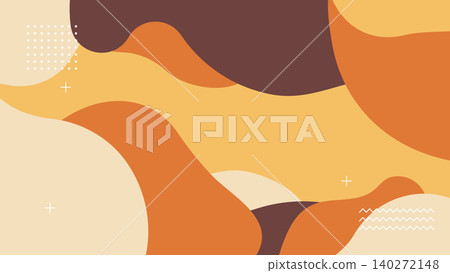 Soft Warm Fluid Shapes Background Soft Warm Fluid Shapes Background 140272148