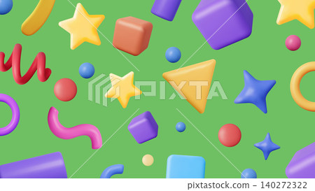 Cool 3D Shape Flow Background Cool 3D Shape Flow Background 140272322