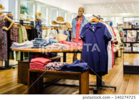 Blurred image of a boutique inside a shopping mall Blurred image of a boutique inside a shopping mall 140274725