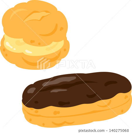 奶油和Eclair 奶油和Eclair 140275068