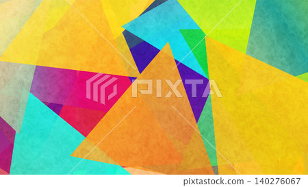 Vibrant abstract geometric compositional design Vibrant abstract geometric compositional design 140276067