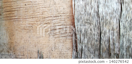 Natural wood texture featuring a combination of smooth wood plank surfaces and weathered old wood Natural wood texture featuring a combination of smooth wood plank surfaces and weathered old wood 140276542