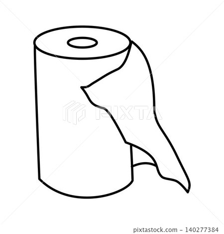 paper towel illustration cleaning equipment paper towel illustration cleaning equipment 140277384