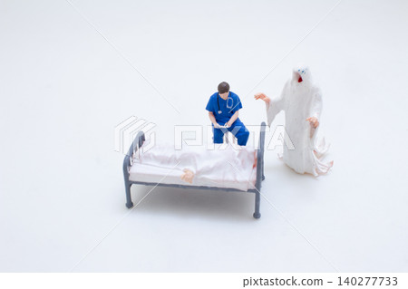 A Miniature hospital scene supernatural concept A Miniature hospital scene supernatural concept 140277733