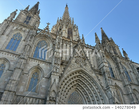 Barcelona Cathedral (Cathedral of Santa Eulalia) in Barcelona Barcelona Cathedral (Cathedral of Santa Eulalia) in Barcelona 140278049