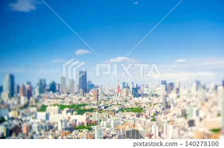 Early summer Tokyo scenery - Shift lens reverse tilt Early summer Tokyo scenery - Shift lens reverse tilt 140278100