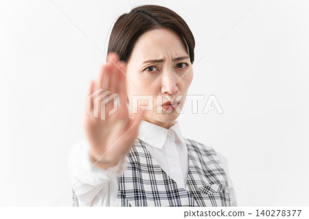 Young woman in office uniform Business image Young woman in office uniform Business image 140278377