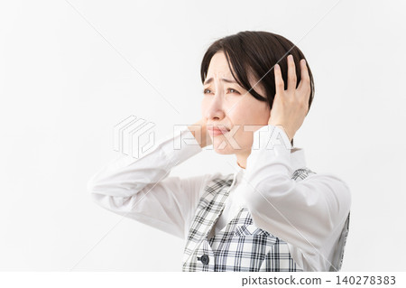Young woman in office uniform Business image Young woman in office uniform Business image 140278383