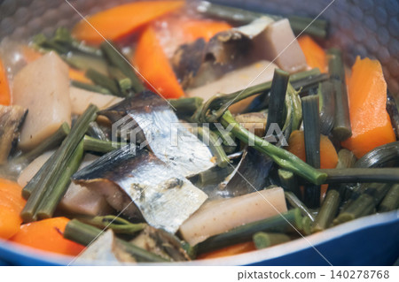 Braised herring and bracken Braised herring and bracken 140278768