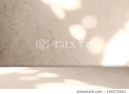Autumn background brown studio room abstract shadow on wall floor blur cement, podium minimal cosmetic presentation, yellow orange cement empty backdrop platform stage table loft scene mockup podium. Autumn background brown studio room abstract shadow on wall floor blur cement, podium minimal cosmetic presentation, yellow orange cement empty backdrop platform stage table loft scene mockup podium. 140279361