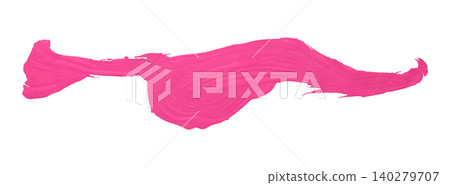 purple brush isolated on transparent background purple watercolor 140279707