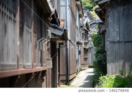Sado Island Townscape of Shukunegi Sado Island Townscape of Shukunegi 140279848