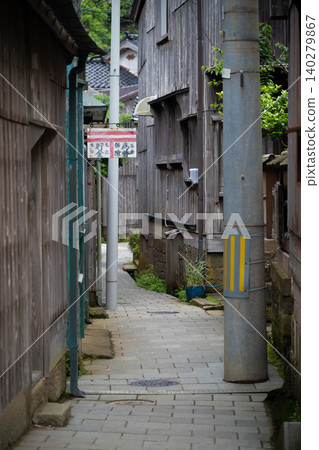 Sado Island Townscape of Shukunegi Sado Island Townscape of Shukunegi 140279867
