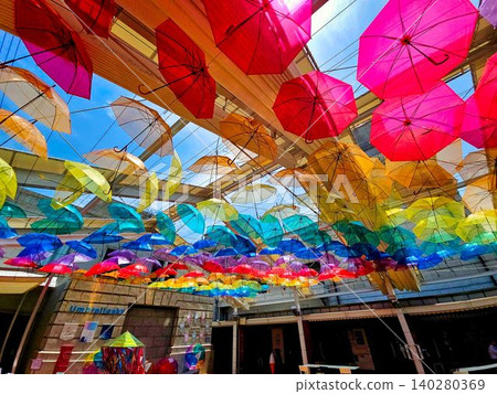 Colorful umbrella Colorful umbrella 140280369
