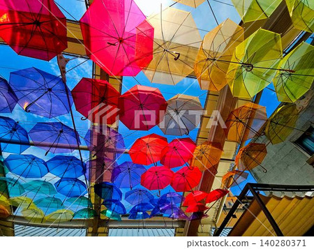 Colorful umbrella Colorful umbrella 140280371