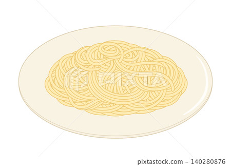 Icon of plain boiled pasta Icon of plain boiled pasta 140280876