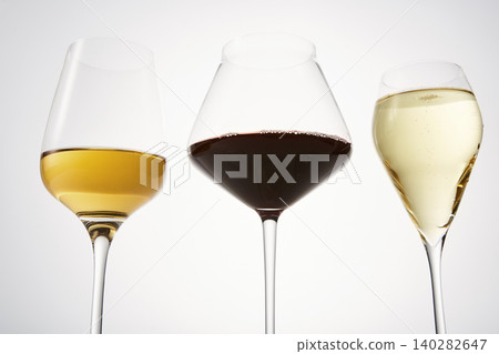 Wine tasting, degustation from stemware, winemaking. 140282647