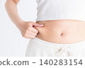 Women who care about stomach luxury 140283154