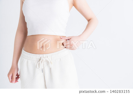 Women who care about stomach luxury Women who care about stomach luxury 140283155