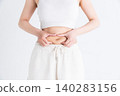 Women who care about stomach luxury 140283156