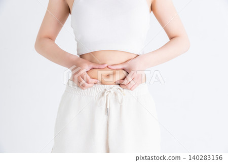 Women who care about stomach luxury Women who care about stomach luxury 140283156