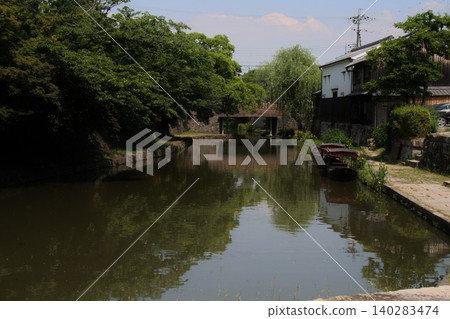 ◇Hachimanbori Canal (National Important Cultural Landscape Designation No. 1) / Omihachiman City, Shiga Prefecture ◇Hachimanbori Canal (National Important Cultural Landscape Designation No. 1) / Omihachiman City, Shiga Prefecture 140283474