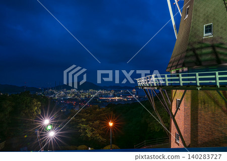 Shunan Factory at dusk Night view Night glitter Shunan Factory at dusk Night view Night glitter 140283727