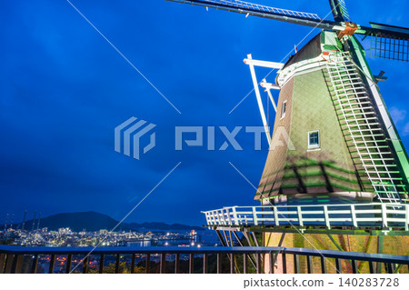 Shunan Factory at dusk Night view Night glitter Shunan Factory at dusk Night view Night glitter 140283728