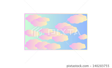 有一天,天空中飄著雲。 有一天,天空中飄著雲。 140283755