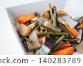 Braised herring and bracken 140283789