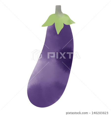 Watercolor-style illustration of an eggplant; a useful resource for menus and home gardens. Watercolor-style illustration of an eggplant; a useful resource for menus and home gardens. 140283823