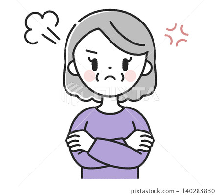 憤怒的高級女性 憤怒的高級女性 140283830