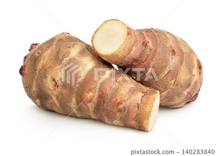 Jerusalem artichoke isolated on white background 140283840