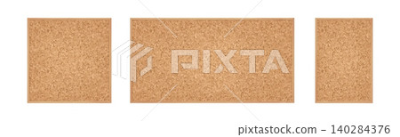 Cork boards, school empty noticeboard frames. School cork board backgrounds, office bulletin wall square and rectangular frames. Announcement or reminder pinboards, memo mat backdrops Cork boards, school empty noticeboard frames. School cork board backgrounds, office bulletin wall square and rectangular frames. Announcement or reminder pinboards, memo mat backdrops 140284376