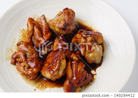 Teriyaki chicken thighs Teriyaki chicken thighs 140284412