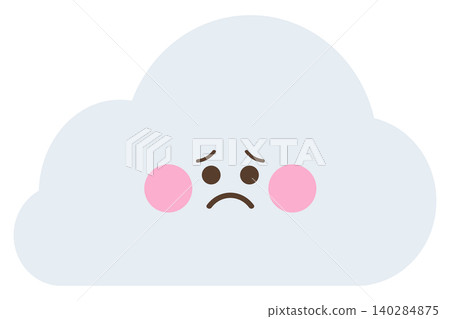 Cute clouds (sad) Cute clouds (sad) 140284875