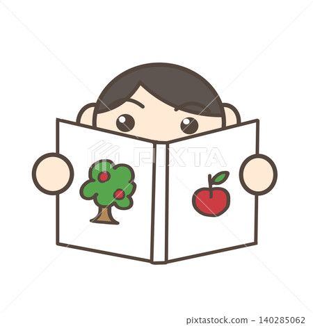 Children reading picture books Children reading picture books 140285062