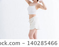 Slim and healthy woman 140285466