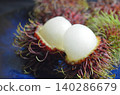 Image of rambutan fruit pulp from Thailand 140286679