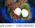 Image of rambutan fruit pulp from Thailand 140286680