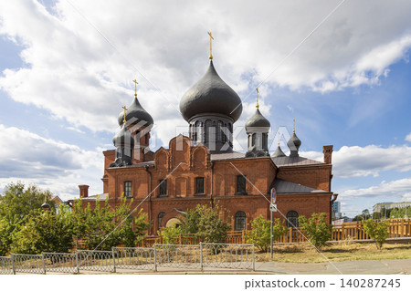 Pokrovsky Cathedral. Cathedral of the Appearance of the Kazan Icon of the Most Holy Theotokos. Old Believer Orthodox Church in Kazan, Cathedral of the Kazan-Vyatka Diocese of the Russian Orthodox Old  140287245