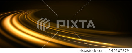 Fast speed motion light effect on black Fast speed motion light effect on black 140287279