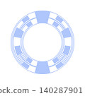 Circle Rotation Design Element. Abstract Round Icon. Circle Rotation Design Element. Abstract Round Icon. 140287901