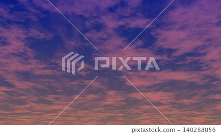Abstract background material featuring a fantastical sunset sky and flowing clouds. Abstract background material featuring a fantastical sunset sky and flowing clouds. 140288056