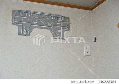 Air conditioner replacement, installation, and construction work for living room. Air conditioner replacement, installation, and construction work for living room. 140288384