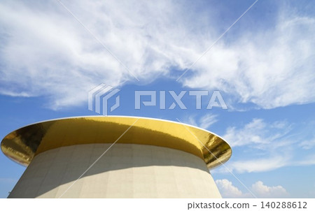 Golden roof and sky view Golden roof and sky view 140288612