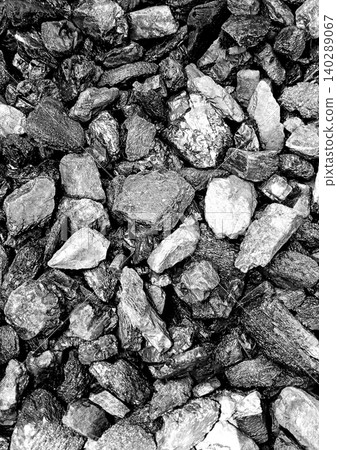 Close-up of black coal Close-up of black coal 140289067